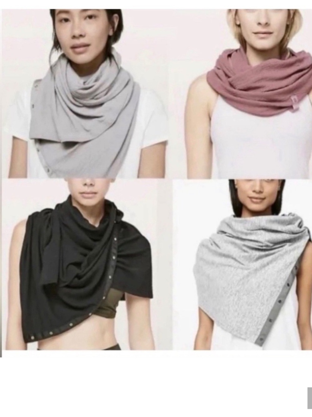 lululemon athletica Vinyasa Scarf Set — Gray
